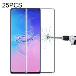 Per Galaxy S10 Lite 25 PCS Pellicola in vetro temperato a schermo intero con bordo curvo 3D