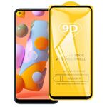 Per Galaxy A11 9D Full Glue Pellicola in vetro temperato a schermo intero
