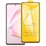 Per Galaxy Note 10 Lite 9D Full Glue Pellicola in vetro temperato a schermo intero