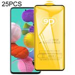 Per Galaxy A51 25 PCS 9D Full Glue Pellicola in vetro temperato a schermo intero