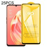 Per OPPO A91 25 PCS 9D colla a schermo intero a schermo intero