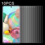 10 PZ 0.26mm 9H Durezza superficiale 2.5D Pellicola in vetro temperato antideflagrante non a schermo intero per Samsumg Galaxy M54 / A71 / A71s 5G UW / F54