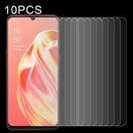 10 pz 0.26mm 9h Durezza superficie 2,5D Pellicola non a prova di vetro temperato a prova di esplosione per OPPO A91