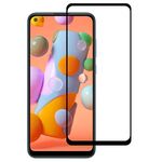 Per Galaxy A11 9H Durezza superficiale 2.5D Pellicola in vetro temperato a schermo intero con colla piena