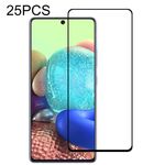 25 PCS 9H Durezza superficiale 2.5D Full Glue Pellicola in vetro temperato a schermo intero per Samsung Galaxy A71 5G / M54