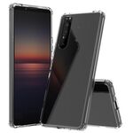 Per Sony Xperia 1 II TPU antigraffio + custodia protettiva in acrilico (trasparente)