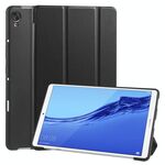 Per Huawei MediaPad M6 8,4 pollici 3 pieghevoli Flip orizzontale in pelle PU + Custodia in TPU a nido d'ape antiurto con supporto (nero)
