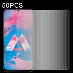 Per Samsung Galaxy A40s 50 PCS Pellicola in vetro temperato trasparente a metà schermo