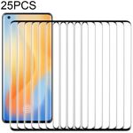 Per Vivo X50 Pro / X50 Pro + 25 PCS 3D Bordo curvo a schermo intero Pellicola in vetro temperato