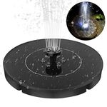 Pompa per fontana solare con luce a LED