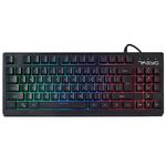 PK-870 Porta USB RGB Lighting Gaming meccanico Keyboard cablato (nero)