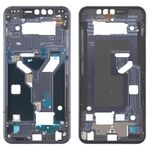 Cornice anteriore LCD Piastra di lunetto per LG G8S Thinq LMG810 LM-G810 LMG810EAW (nero)