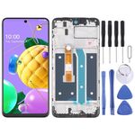 Schermo LCD e digitalizzatore Assemblaggio completo con cornice per LG K52 / K62 / Q52 LMK520 LM-K520 LMK520E LM-K520E LMK520Y LM-K520Y LMK520H LM-K520H LMK525H LMK525 LM-K525H LM-K525