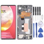 Schermo lcd originale con touch per LG Velvet 5G LM-G900 argento SPS2484B 6922437686784