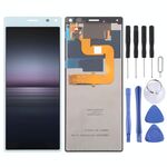 Schermo LCD originale per Sony Xperia 8 con assemblaggio completo di digitalizzatore (blu)