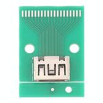 Mini HDMI Female Test Board HDMI-C con PCB 19pin