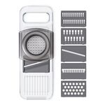 GADGET DI GADGET DI GADGET DI GADGET MULTIFONDE SLICKER GADGET GRATLE, Colore: sei coltelli Grigio