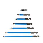 2 Set 7 PCS PH2 Strong Magnetic Hand Drill Drill Drill Bocca Anti-slip Cacciaviti Bit