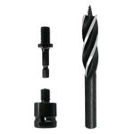 2 Set Electric Wrench Foro Opener Woodman Door Block Block Strass Drill Template Drill Drill Bit, modello: 18mm