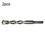 10 PCS Mano Electric Drill Shock Drill Drill Mescolo Parete Cemento Parete da parete Punta da parete, modello: Maniglia triangolare 14x150mm