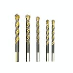 6mm + 6mm + 8 mm + 10mm + 12mm King Plated King Puncio in porcellana Brick Glass Brick Drill Twist Twist Triangle Drill