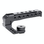 Ulanzi Uurig R005 Grip Top Maniglia con maniglia con 3 supporti adattatore per scarpe a freddo