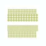 3 confezioni per la decorazione della casa luminosa Adesivo da parete combinato, specifica: 407pcs Dot 20x8x2cm