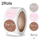 10 Rolls Sigiling Sticker con flower Crafts Decoration Etichetta, Dimensione: 2.5 cm / 1 pollice (A-335)