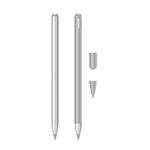 2 set 3 in 1 coperchio protettivo in silicone STILICONE + Penna a due colori Set per Huawei M-matita (grigio)