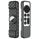 2 PCS Telecomando Cover protettivo all-inclusive, modello applicabile: per Apple TV 4K (nero)