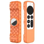 2 PCS Telecomando Cover protettivo all-inclusive, modello applicabile: per Apple TV 4K (arancione)