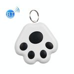 2 PCS HYC-09 Dog PAW Bluetooth Anti-Lost Device Anti-Lost Device PET Tracking Playator Keychain Smart Ricerca Allarme a due vie (nero)