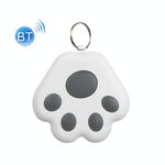 2 PCS HYC-09 Dog PAW Bluetooth Anti-Lost Device Anti-Lost Device PET Tracking Playator Keychain Smart Ricerca Allarme a due vie (grigio scuro)