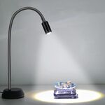 Led Jewelry Photo Spotlights Lampade da tavolo Take Wenwan Diamond Jadeite Jade Lights Live Lights Fill Spotlight Spotlight può essere regolato, Stile: Versione base a testa singola