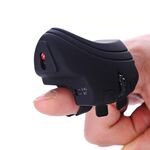 GM306DM 2.4G Lazy Finger Ring Mouse Mouse wireless ricaricabile (nero)