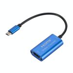CJK025 USB-C / Type-C maschio a HDMI femmina audio video di acquisizione