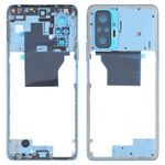Cornice centrale originale per Xiaomi Redmi Note 10 Pro Max / Redmi Note 10 Pro / Redmi Note 10 Pro (India) M2101K6P M2101K6G M2101K6I (blu)