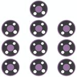 10 PCS Obiettivo per fotocamera per Nokia 3.4 TA-1288 TA-1285 TA-1283 (Purple)