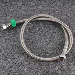 4 PCS 40 cm Cappello in acciaio 304 Acciaio inossidabile Metallo in metallo Tubo del tubo WC Acqua scaldabagno caldo e freddo Tubo ad alta pressione 4/8 pollici DN15 Tubo di collegamento