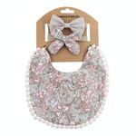 Set di fascia da asciugamano bifacciale stampato in cotone per bambini (DP021-13)