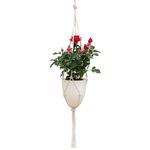 2 pezzi corda di canapa fatta a mano in plastica acqua di stoccaggio dell'acqua di plastica, dimensioni: D03 calibro 11.5 cm