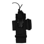 Borsa all'aperto Walkie Talkie Borsa per cellulare Mini Borsa in vita Borsa GRATUITA (nero)