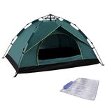 TC-014 Spiaggia all'aperto Viaggi Camping Camping Tenda multi-persona a primavera per 2 persone (verde + tappetino)