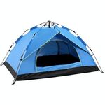 TC-014 Beach da esterno Viaggi Camping Camping Tenda multi-persona a primavera per 3-4 persone (blu)
