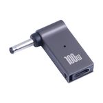 100W USB-C / Type-C femmina a DC 3.5x1.35mm Adattatore per carica computer maschio