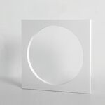 Quadrato cavo cerchio solido legno geometrico poligono poligono puntelli creativi fotografia ornamenti
