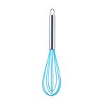 10 PCS Silicone Egg Beater Home Egg Miscelatore da cucina Gadget Gadget Crema Strumenti di cottura, Colore: 10 pollici Blu