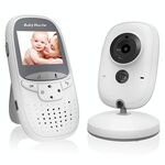 VB602 2,4 pollici LCD 2,4 GHz Camera di sorveglianza wireless Baby Monitor, supporto a due vie Talk Back, visione notturna (grigio)