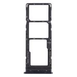 Per Tecno Spark 5 Air KD6a Vassoio per schede SIM + Vassoio per schede SIM + Vassoio per schede Micro SD (nero)