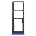 Per Tecno Spark 5 Air KD6a Vassoio per schede SIM + Vassoio per schede SIM + Vassoio per schede Micro SD (blu)